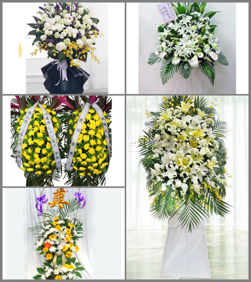 西藏日喀则市白朗县玛乡白事花篮预定